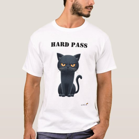 T-Shirt Chat Drôle Humeur Féline (Devant)