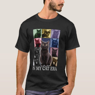 T-shirt Chat Drôle Lune Dans Mon Ère De Chat Mignon Chat P