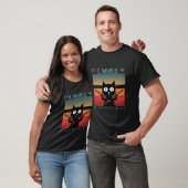 T-shirt chat drôle | Mème de chat rétro Tee (Unisexe)