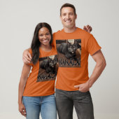 T-shirt Chat drôle Wakala (Unisexe)