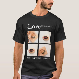 T-shirt Chat Effrayant Hommes