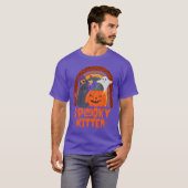 T-shirt Chat éffrayant Kitten Halloween chat pour Hallowee (Devant entier)