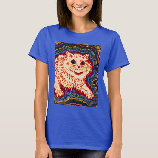 T-shirt Chat Électrique, Louis Wain (Devant)