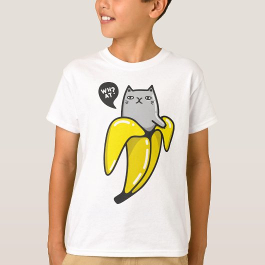 T-shirt Chat en banane (Devant)