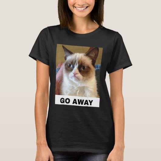 T-shirt Chat en colère (Devant)