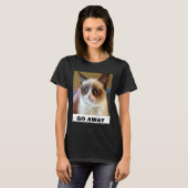 T-shirt Chat en colère (Devant entier)