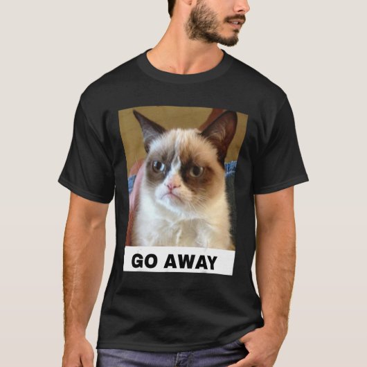 T-shirt Chat en colère (Devant)