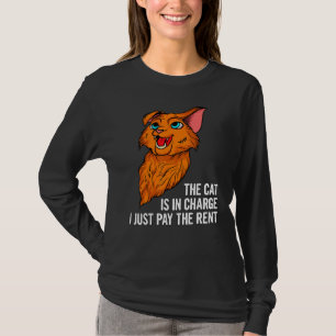 T-shirt Chat en colère Incharge Graphic Plus Taille Tee
