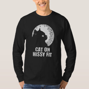 T-shirt Chat en crise d'hystérie Humour de chat Couples de