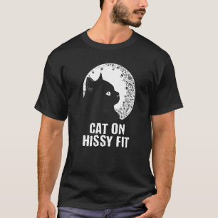 T-shirt Chat en crise d'hystérie Humour de chat Couples de