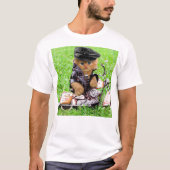 T-shirt Chat en moto (Devant)
