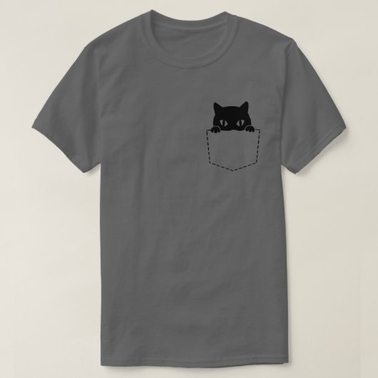 T-shirt Chat En Poche (Design devant)