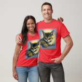 T-shirt Chat endormi (Unisexe)