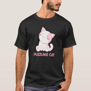 T-shirt Chat énigmatique  Chat  Humour Chaton Maman de cha