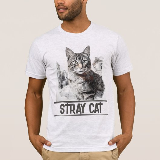 T-shirt Chat Errant (Devant)