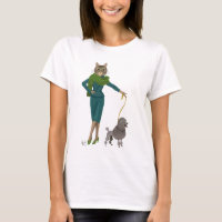 Chat et caniche