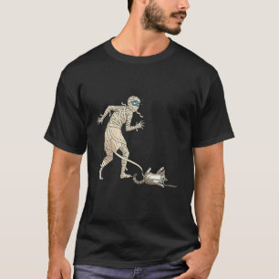 T-shirt Chat et momie drôles d'Halloween