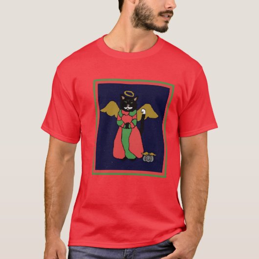 T-shirt Chat et MouseAngels de Wigglebottom (Devant)