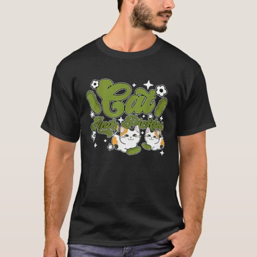 T-shirt Chat Et Pickles Concombre Chat (Devant)