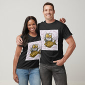 T-shirt Chat et Poisson (Unisexe)