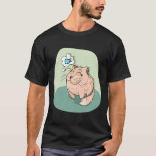 T-shirt Chat Et Poisson