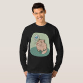 T-shirt Chat Et Poisson (Devant entier)
