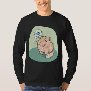 T-shirt Chat Et Poisson