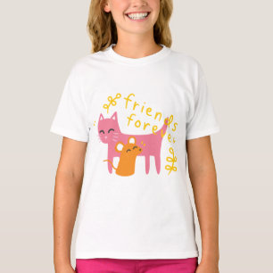 T-shirt Chat et souris meilleur ami
