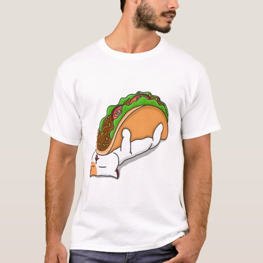 T-shirt Chat et Taco (Devant)