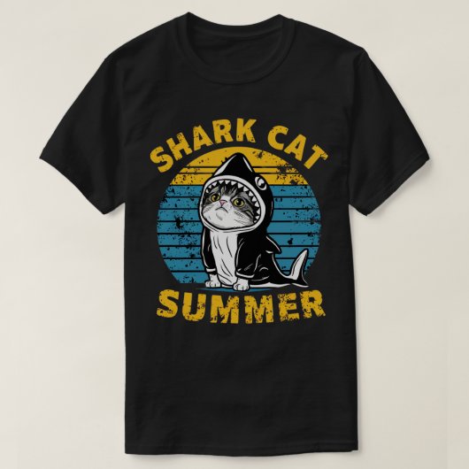 T-shirt chat été 1 (Design devant)