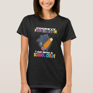 T-shirt Chat Étudiant Au Revoir Maternelle Je Suis Un Étud