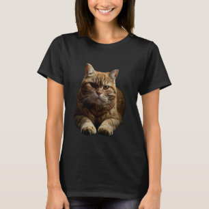 T-shirt Chat européen à poil court