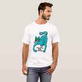 T-shirt Chat Expressif Excentrique (Devant entier)
