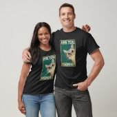 T-shirt Chat Fais-tu Caca Animal (Unisexe)