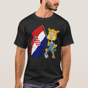 T-shirt chat fanatique croate