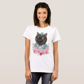 T-shirt Chat fantaisie (Devant entier)