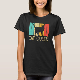 T-shirt Chat Femme Maman Chat Noir Chat Personne Chats