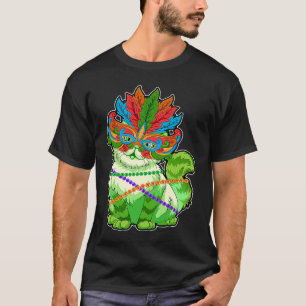 T-shirt chat Festival Masque Mardi gras 2021 J'aime Mard