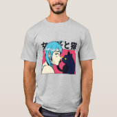 T-shirt Chat fille Anime (Devant)