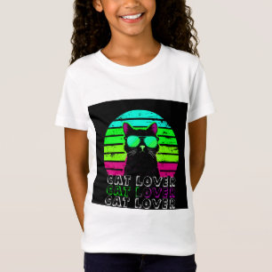 t-shirt chat filles