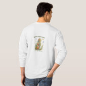 T-Shirt Chat Fleur Bloom With Grace | (Dos entier)