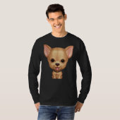 T-shirt Chat Foi Smooth Chihuahua (Devant entier)