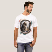 T-shirt chat forestier norvégien (Devant entier)