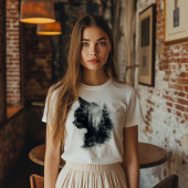 T-shirt Chat & Forêt Double exposition