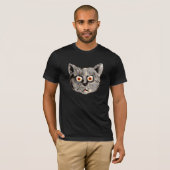 T-shirt chat fou (Devant entier)