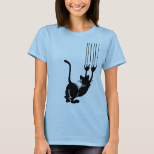 T-shirt Chat fou