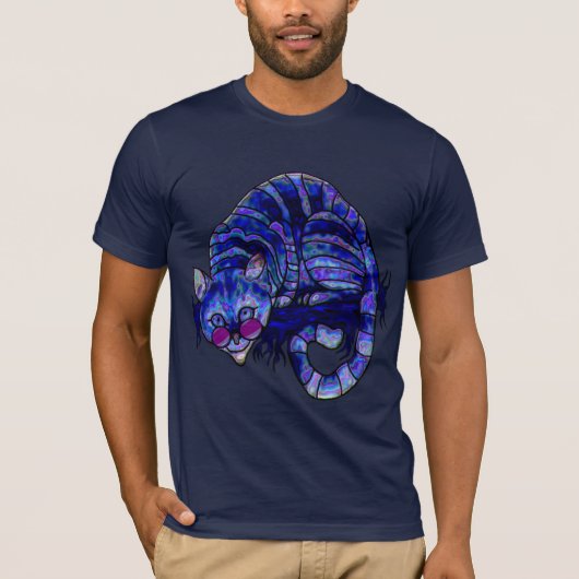 T-shirt Chat frais de Cheshire (Devant)