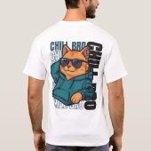 T-shirt Chat Frère Relax (Dos)