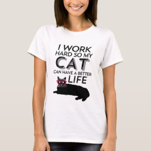 T-shirt Chat Funny vintage pour Amoureux des anima