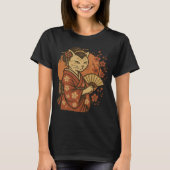 T-shirt Chat Geisha (Devant)